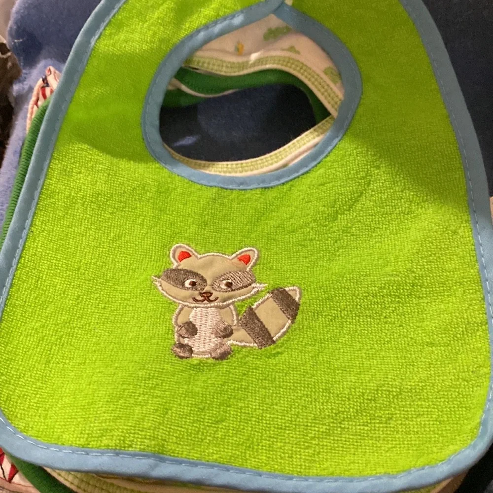 6 Baby Bibs